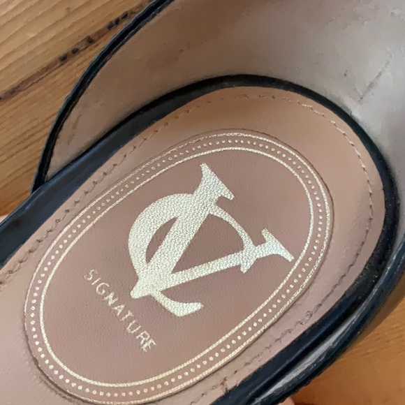 VC Signature by Vince Camuto All Leather Wedges with Ankle Strap - Picture 7 of 7